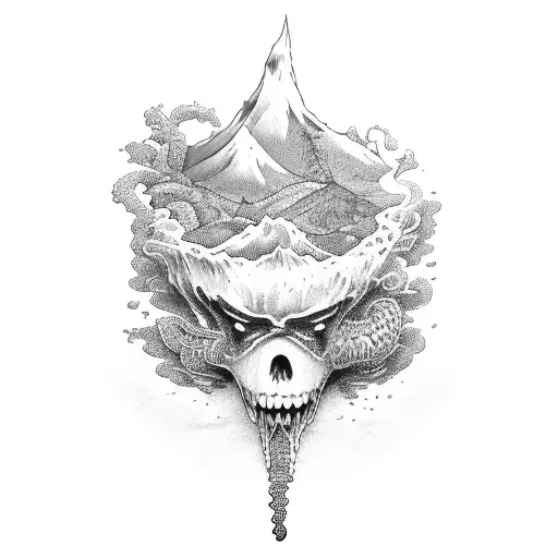 Ocean Bottom To Mountain Top Sleeve