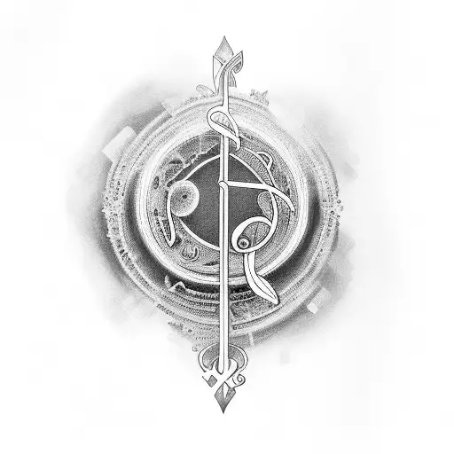 A Name Of My Daughter Yara Surrounded By Musical Notes