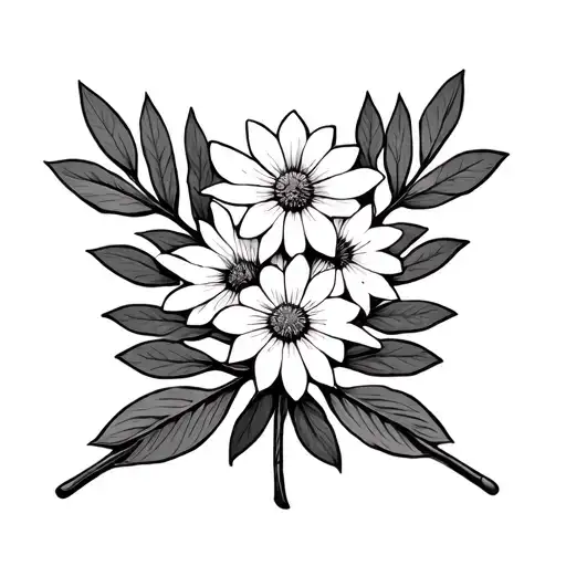 Edelweiss Laurel Wreath