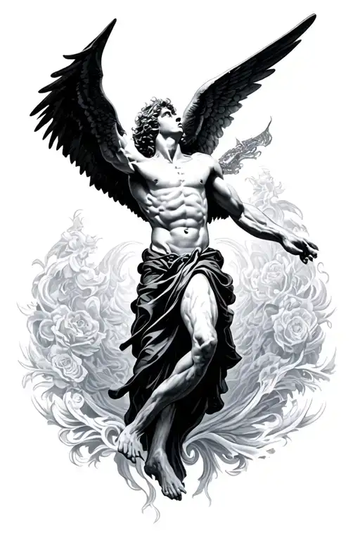 Angel Lucifer Falling