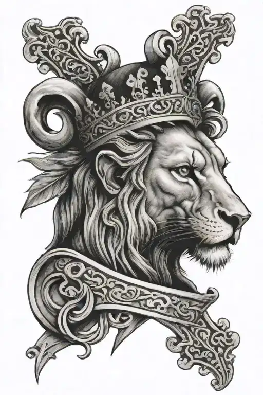 King Baldwin Iv Lamb Lion Cross