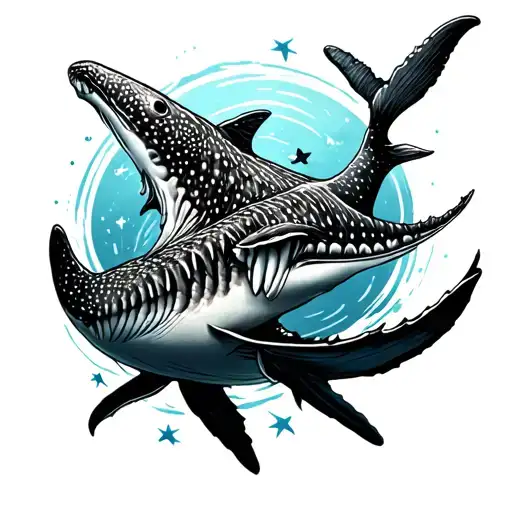 Stardust Whale Shark