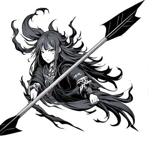 Sukuna Itadori Fire Arrow