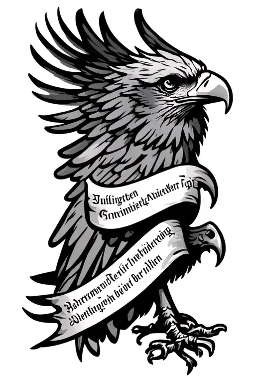 Unity Law And Freedom Text Image German Eagle