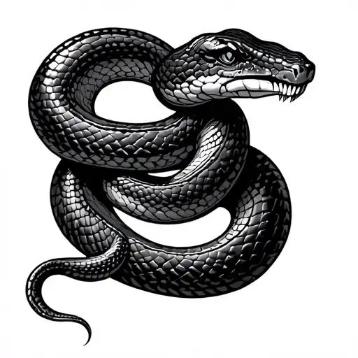 Small Snake Slithering