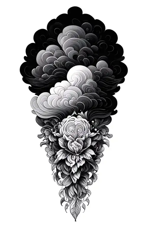 Psychadelic Clouds Pastry