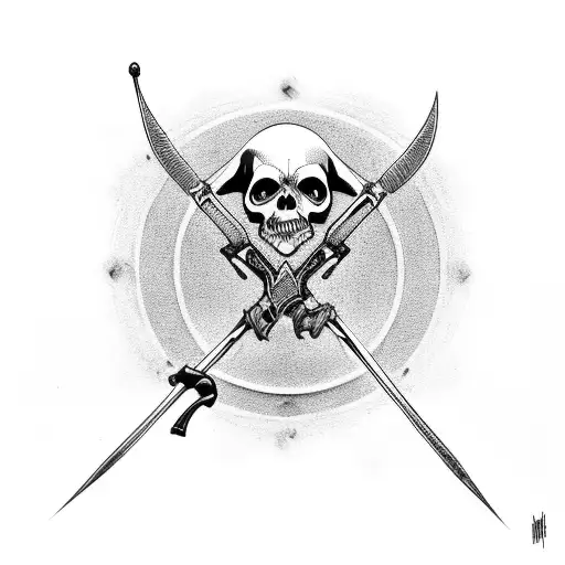 Grim Reaper With A Compound Bow