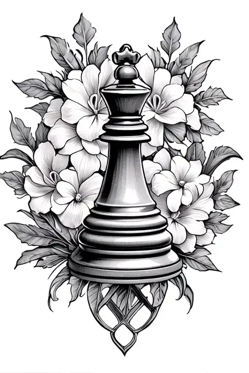 Flor De Maga Chess Queen Chess Piece