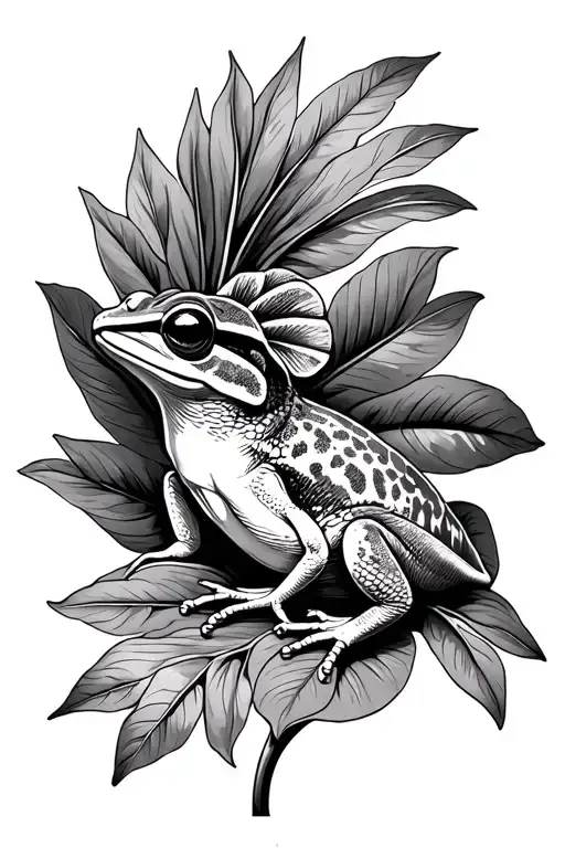 Film Roll And Puerto Rican Culture That Include The Coqui And Native Flower And The Flag