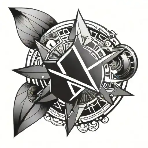 Gemini Geometric Symbol