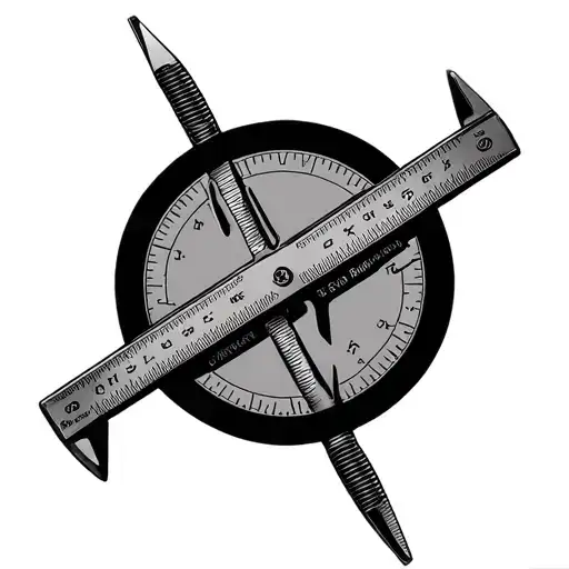 Vernier Calipers Within Mohr's Circle