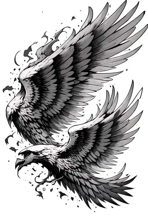 Crumbling Crest Of The Wings Of Freedom From Anime Attack On Titan