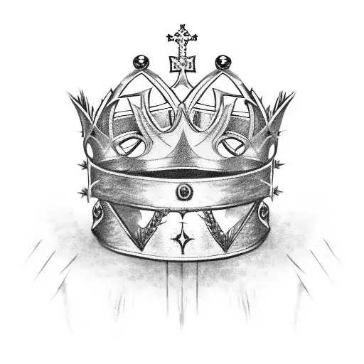 Jesus Crown Of Thorns Dove Rose