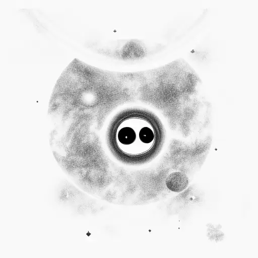 A Mesmerizing Black Hole Floating World Rockets And Aliens