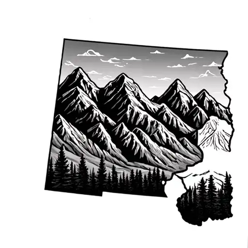 Colorado Mountains And Texas State