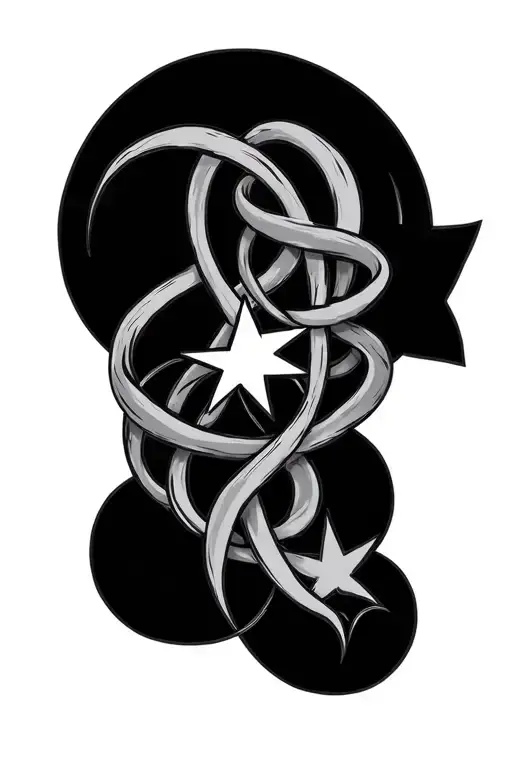 Pieces And Cancer Star Signs Intertwined