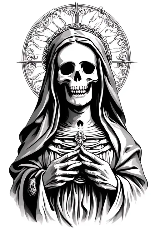 Virgin Mary Skeleton