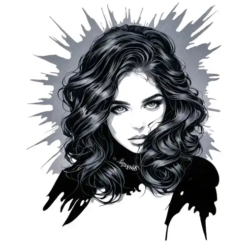 She Doesn't Shine In Light Because She Glows In The Dark