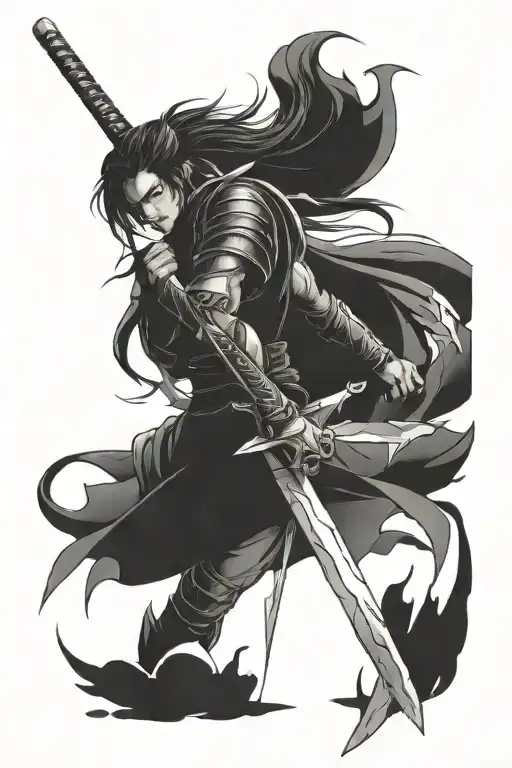 Lightning And Katana