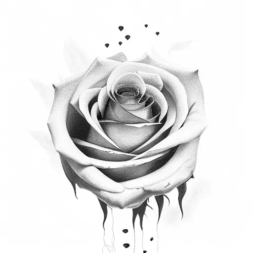 Diabetic Girl With Rose