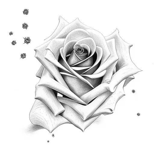 Rose With Bible Verse