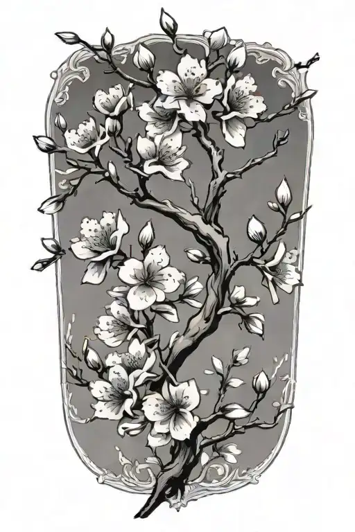 Lcherry Blossoms Growing