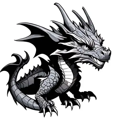 Baby Dragon Medieval