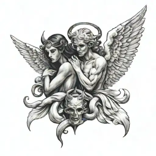 Good Angel And Devil