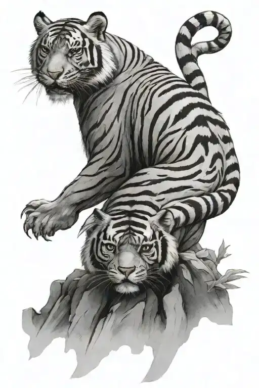 Japanese Tiger Full Body