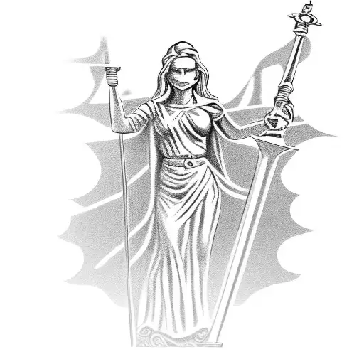 Lady Justice Pretty Face
