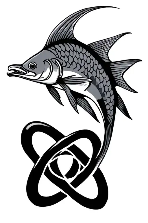 Celtic Knot Sailfish
