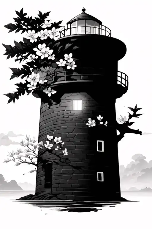 Lighthouse Robin Cherry Blossom