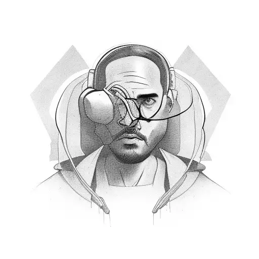 Portrait Of Duki With A Trap Beat Visualized