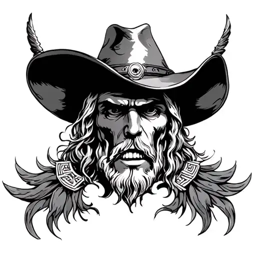 Western Cowboy Greek Mythology