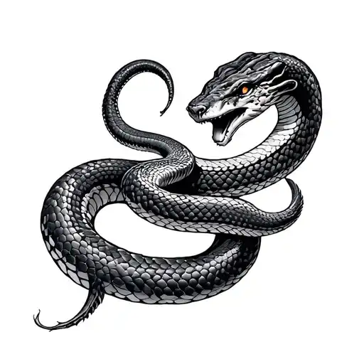 My Brother's Keeper With Snake