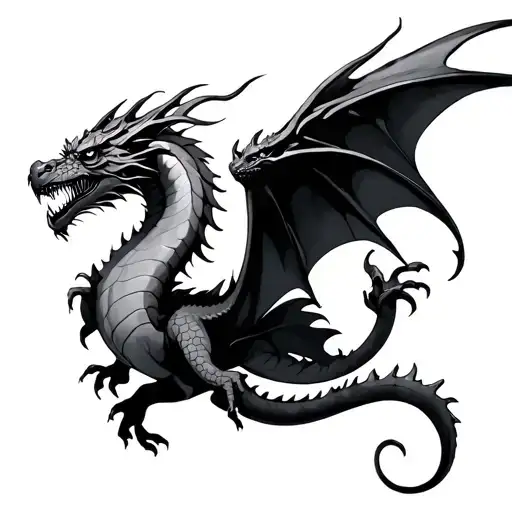 Nature And Dragon Flying