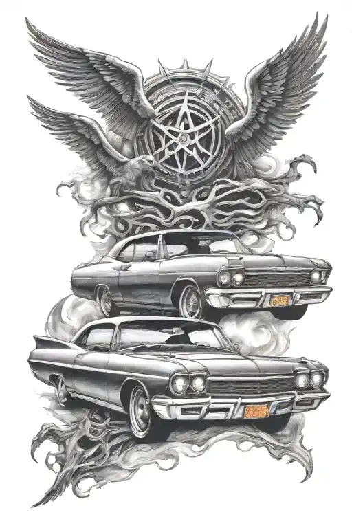 Supernatural Tv Show Car