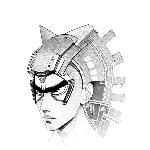 Tristan Mays Cyberpunk Samurai