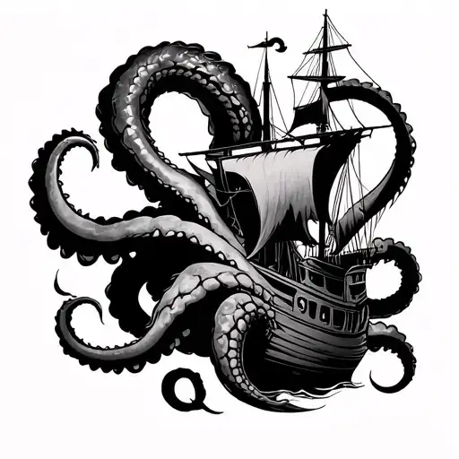 Poseidon Ship Kraken