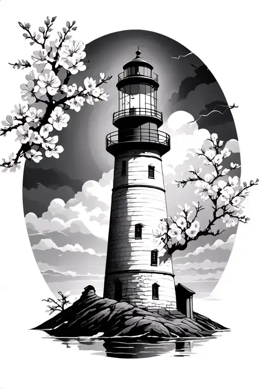 Lighthouse Robin Cherry Blossom