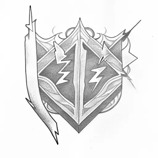 Lightning Bolt And Dagger