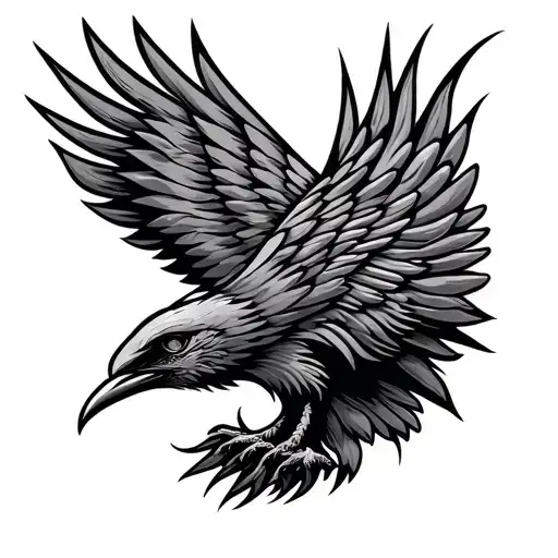 Native Amaerican Thunder Bird Symbol