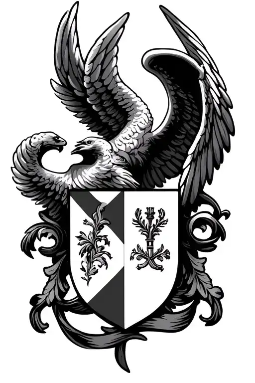 Angel Wings Dutch Coat Of Arms