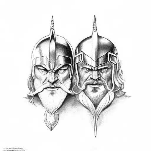 Thor And Odin