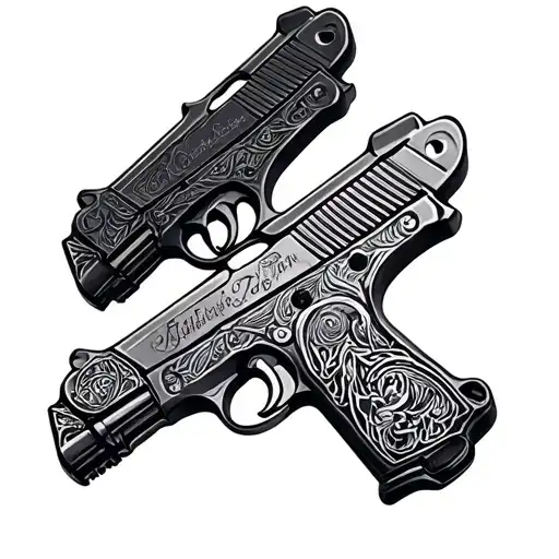 Gemini Pistol Dog Tags Morphing