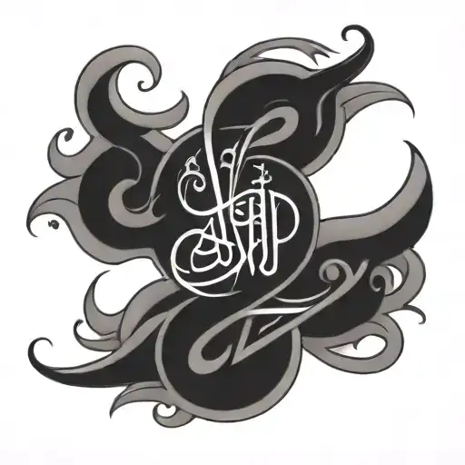 Sawsan Wrriten In Arabic Caligraphy Style Font