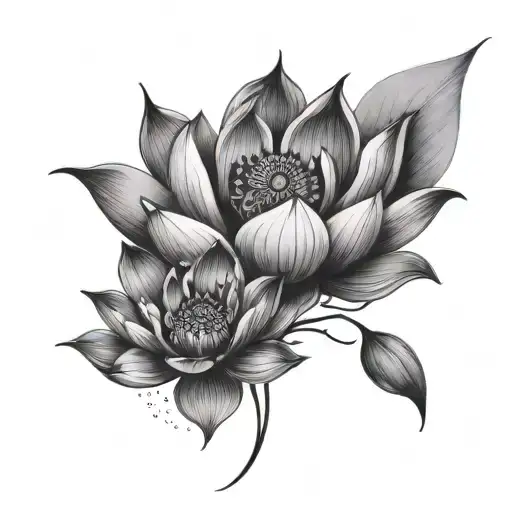 Lotus Flower Perfectly Imperfect Moons Spine