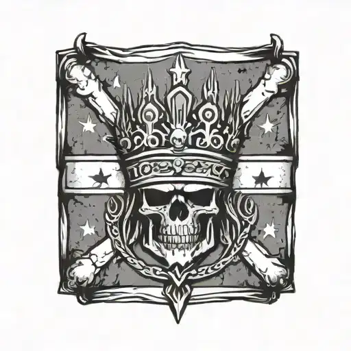 Let's Defend The Throne Flag