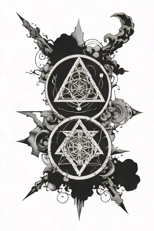 The 7 Hermetic Principles In A Circle Inside