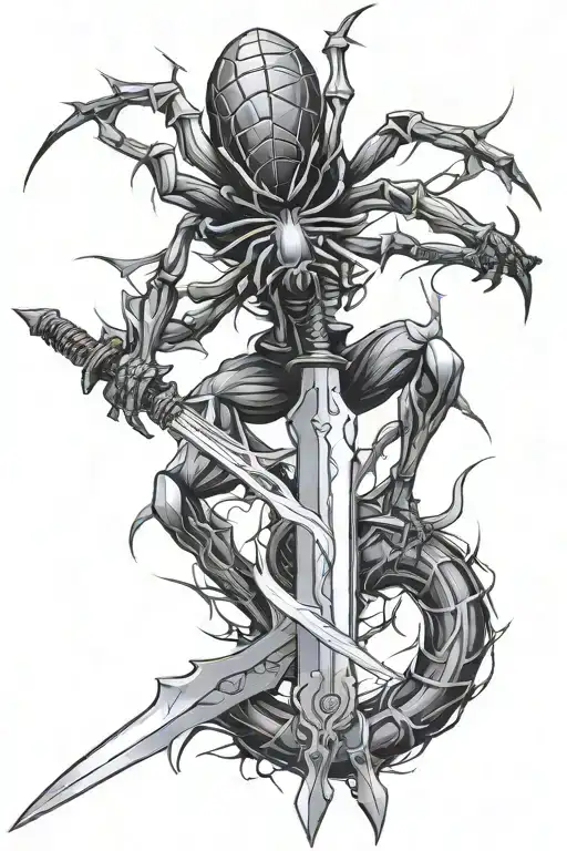 Spider With A Sword